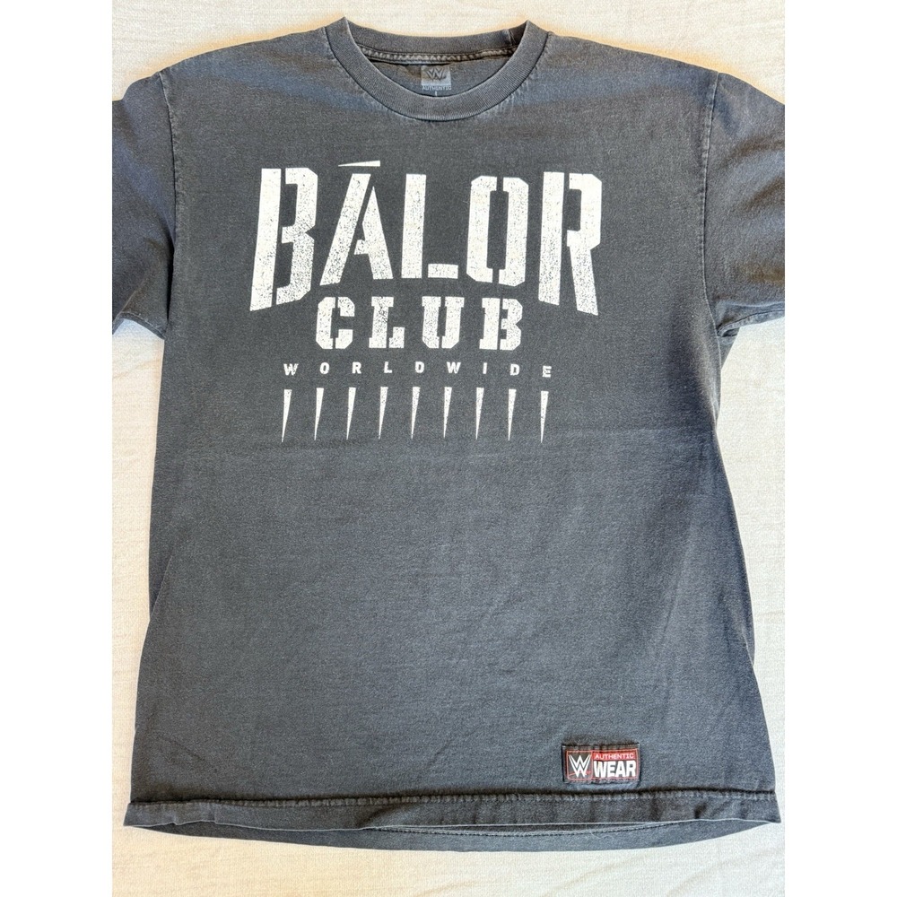 Authentic WWE Finn Balor Club Worldwide T-Shirt -‎ Blk Wrestling Tee Size L WWE